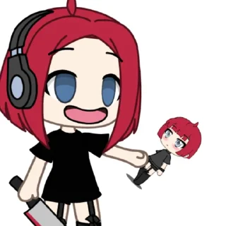 🤕 emoji гача срача Telegram sticker 19 of 31