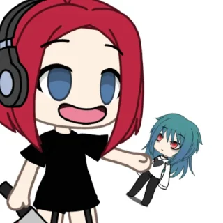 🤢 emoji гача срача Telegram sticker 22 of 31