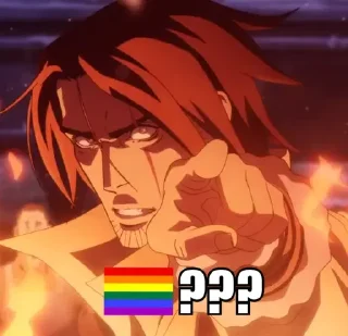 🏳️‍🌈 emoji CASTLEVANIA @omnivirtu Telegram sticker 21 of 120