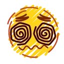 😵‍💫 emoji Больше стиков тут: @stikery4 Telegram sticker 7 of 49