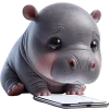 🥺 emoji Бегемотик @Nyasticks Telegram sticker 24 of 42