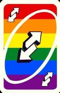 🏳‍🌈 emoji Reverse Cards Telegram sticker 14 of 32