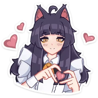 ❤️ emoji Больше стиков тут: @allstickers_tg Telegram sticker 6 of 48