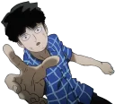 🖐 emoji mob psycho 100 - pack 2 Telegram sticker 6 of 35
