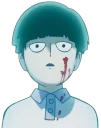 👁 emoji mob psycho 100 - pack 2 Telegram sticker 12 of 35