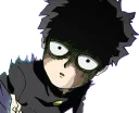 👿 emoji mob psycho 100 - pack 2 Telegram sticker 20 of 35