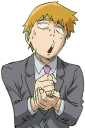 💡 emoji mob psycho 100 - pack 2 Telegram sticker 8 of 35