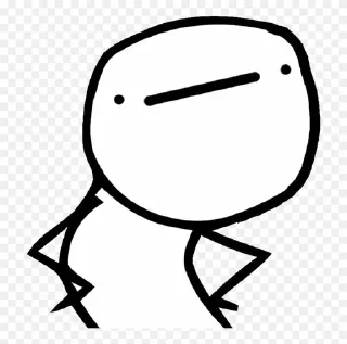 🤨 emoji @wickms sempai Telegram sticker 7 of 37