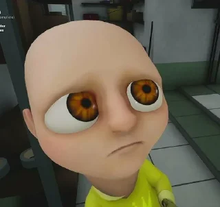 😔 emoji баба в жёлтом Telegram sticker 13 of 31