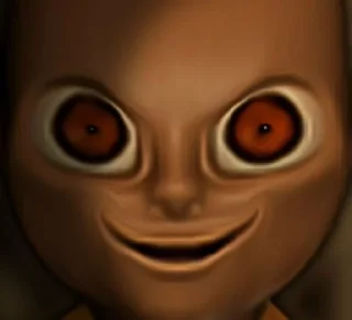 😈 emoji баба в жёлтом Telegram sticker 9 of 31