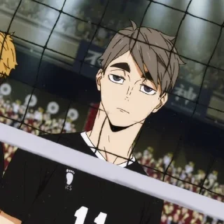 Sticker from Osamu Miya - @haikyuuemoji