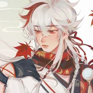 🍃 emoji ˏ 𓏧 𓏲𝙺𝚊𝚣𝚞𝚑𝚊 @genshinbyevico Telegram sticker 23 of 44