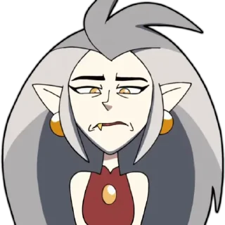 😑 emoji The Owl House Telegram sticker 18 of 85