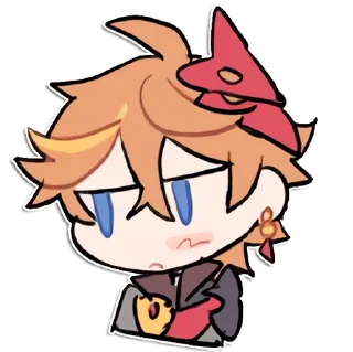 ☺️ emoji Tartali [Genshin impact] by raintides @keiriststicks Telegram sticker 20 of 23