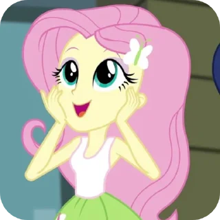 🙂 emoji Флатершай Telegram sticker 24 of 36