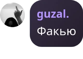 🖐 emoji guzal. Telegram sticker 17 of 28