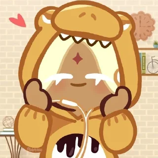 ☺ emoji pure vanilla cookie @aponia1 Telegram sticker 23 of 84