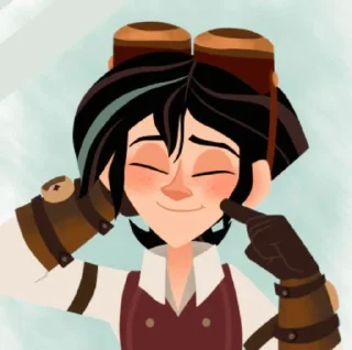 😊 emoji Varian || Rapunzel: a new stor Telegram sticker 6 of 46