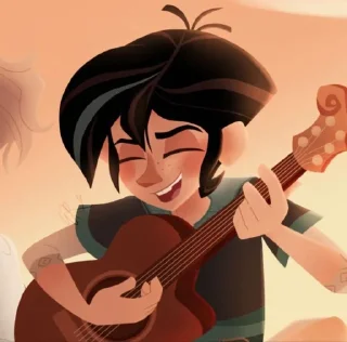 🎼 emoji Varian || Rapunzel: a new stor Telegram sticker 20 of 46