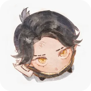 😶 emoji Sinful Call ~ Watchman Telegram sticker 11 of 105