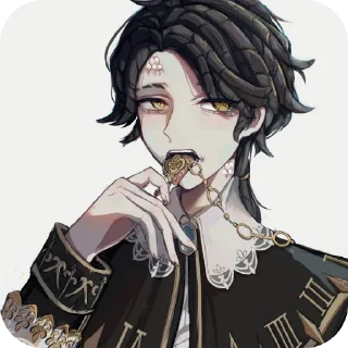 🗝 emoji Sinful Call ~ Watchman Telegram sticker 24 of 105