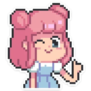 😉 emoji Юмико ::: @st_pack Telegram sticker 9 of 39