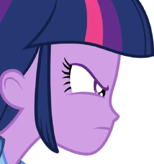 ➖ emoji Twilight EG | @MyLittlePony_bots Telegram sticker 22 of 100