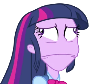 ❓ emoji Twilight EG | @MyLittlePony_bots Telegram sticker 7 of 100