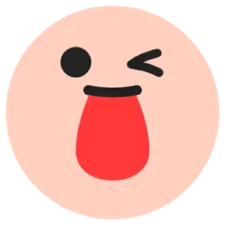 😜 emoji TikTok Emoji @TgSticker Telegram sticker 21 of 46