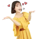 😘 emoji @jonafzan IU Telegram sticker 15 of 52
