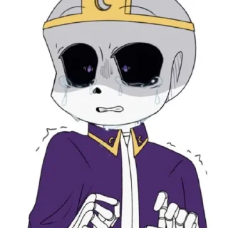 😱 emoji Nightmare sans | @ish_crim Telegram sticker 23 of 35