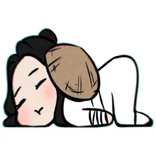 😴 emoji Святые китайцы Telegram sticker 14 of 120