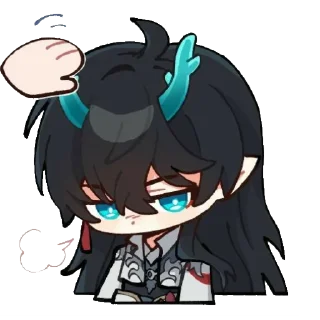🌟 emoji хонкай||Кафка💗🎀 Telegram sticker 9 of 12