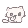 🧈 emoji ꒰  ྀི◞ ◟ ꒱  @mewsticks  ܀ ⊹ ˚ Telegram sticker 13 of 40