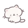 🧈 emoji ꒰  ྀི◞ ◟ ꒱  @mewsticks  ܀ ⊹ ˚ Telegram sticker 16 of 40