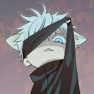 😺 emoji Gojo Satoru by snayhx ➡️ @Ctikerubot Telegram sticker 20 of 94