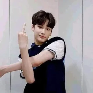 🖕 emoji txt Telegram sticker 10 of 56