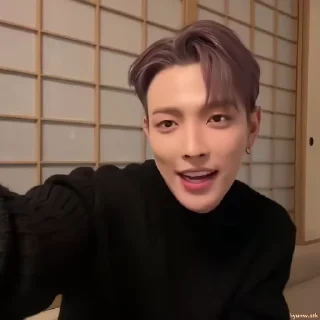 🫵 emoji ✮Hongjoong   @misfitstk Telegram sticker 1 of 40