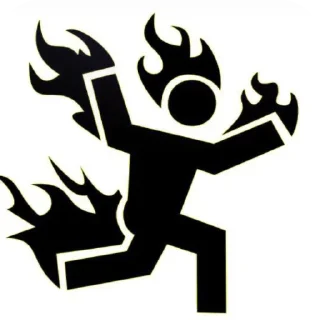 Sticker from Чёрные человек
