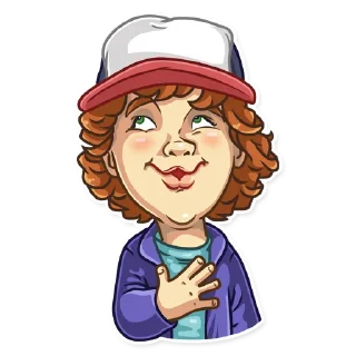 ☺️ emoji Stranger Things Telegram sticker 12 of 25