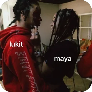 🫥 emoji Maya x Web Telegram sticker 14 of 17