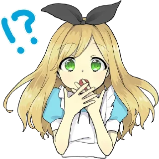 🤭 emoji Pom's Alice ENG :: @line_stickers Telegram sticker 16 of 40