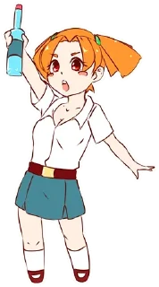 🍾 emoji Алиса, бесконечное лето Telegram sticker 23 of 73