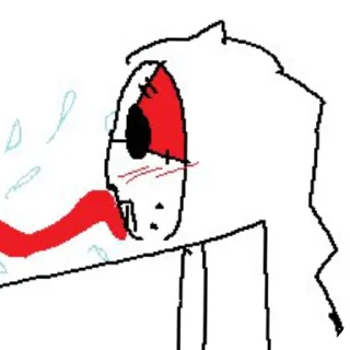 🔪 emoji 𝚂𝙻𝙰𝚂𝙷𝙴𝚁 🔪 (random pictures) Telegram sticker 6 of 103