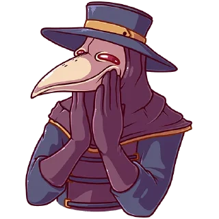 😌 emoji Доктор Счастье | @sovavrestickers Telegram sticker 14 of 49