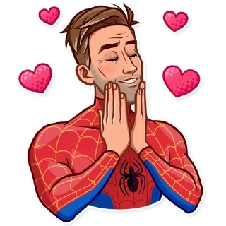 🥰 emoji Into the Spider-Verse Telegram sticker 6 of 30
