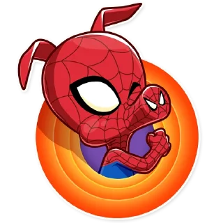 💪 emoji Into the Spider-Verse Telegram sticker 22 of 30