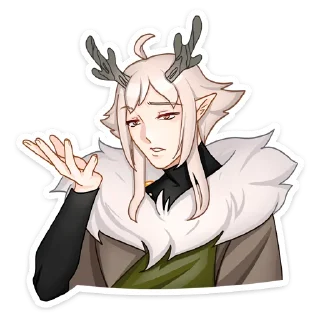 Sticker from Оддманд без текста @stickers_vk