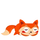 😴 emoji KuFox @Kucoin_Exchange Telegram sticker 7 of 15