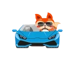 🚘 emoji KuFox @Kucoin_Exchange Telegram sticker 9 of 15